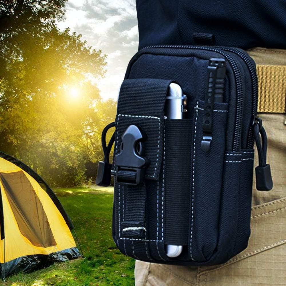 Outdoor Adventure Trips - Pochette tactique Molle pour ceinture, sac