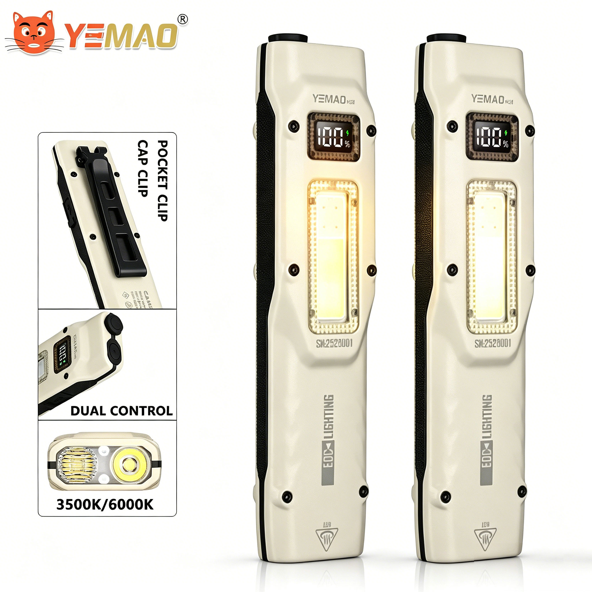 Outdoor Adventure Trips - Portable 880LM YEMAO M28 Ultra-mince Tactique