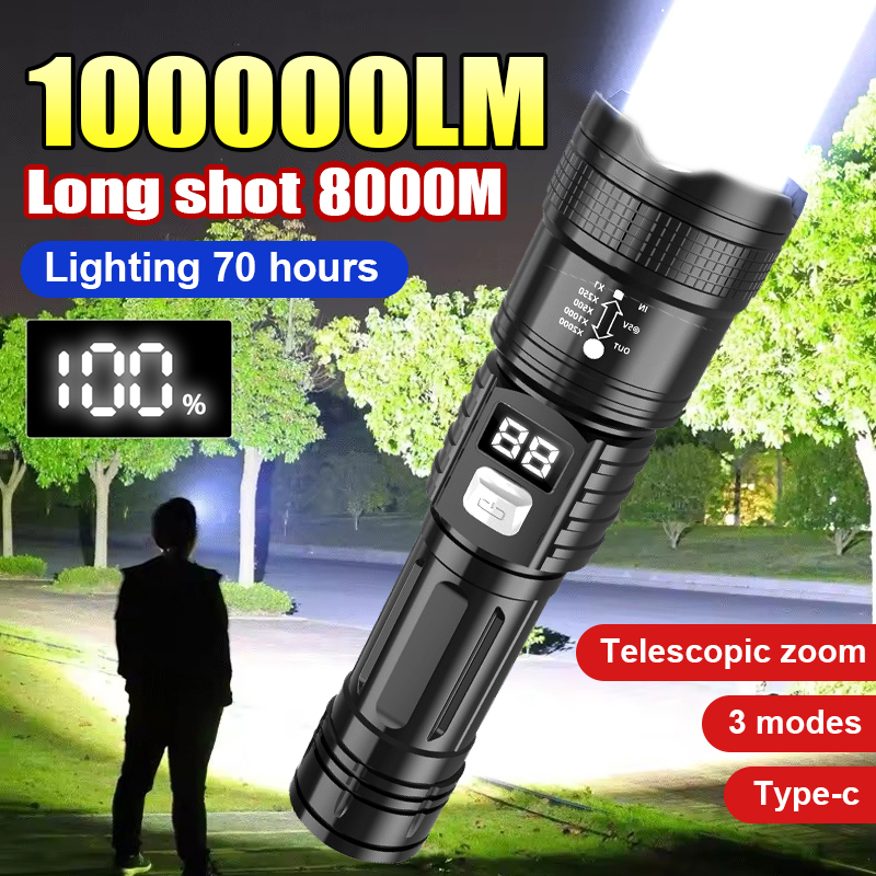 Outdoor Adventure Trips - Lampes de poche LED très brillantes
