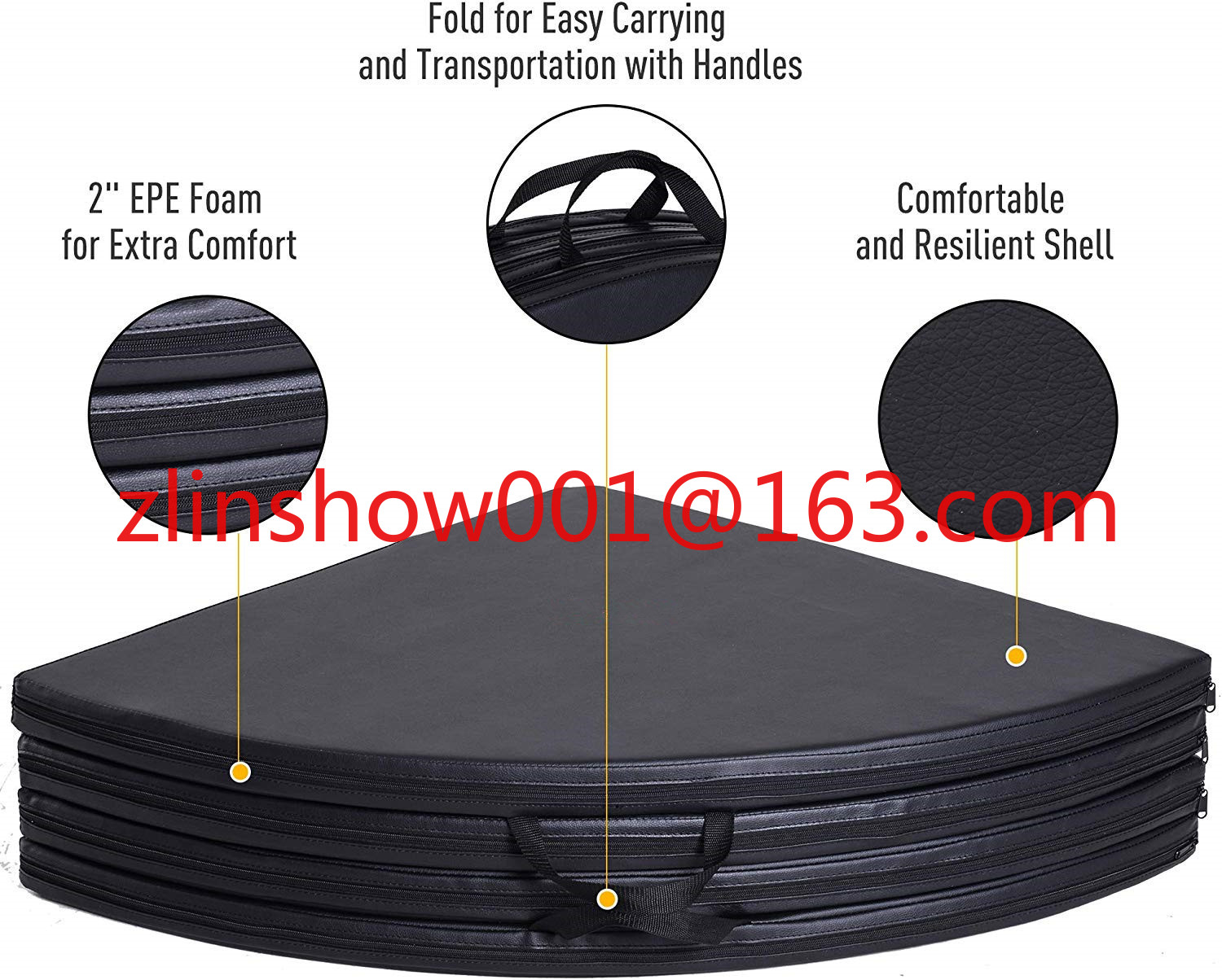 Crash Pad Folding - Tapis de couverture en PU pour
