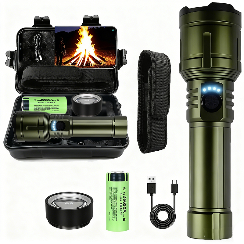 Outdoor Adventure Trips - Lampe de poche Ultra puissante, allumage