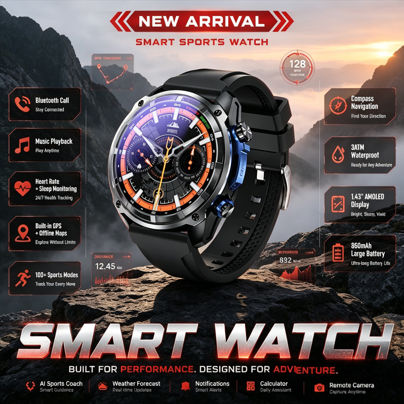 Outdoor Adventure Reservations - Nouvelle Montre Connectée DT G1 2026