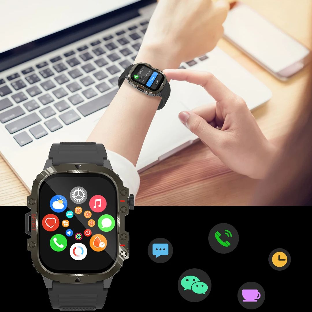 Montre intelligente pour homme - Outdoor Adventure Reservations avis et prix