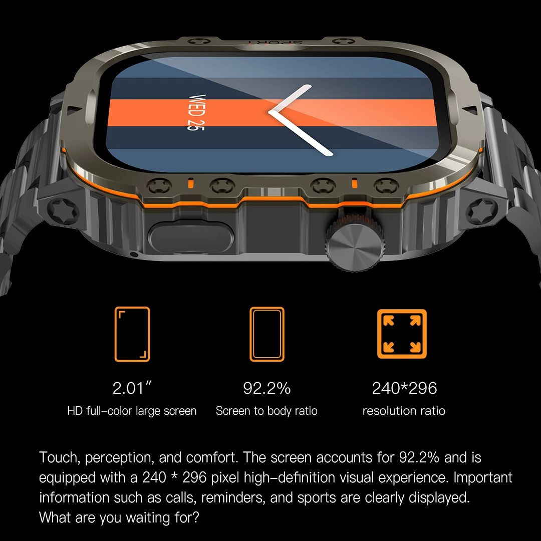 Montre intelligente pour homme - Outdoor Adventure Reservations avis et prix