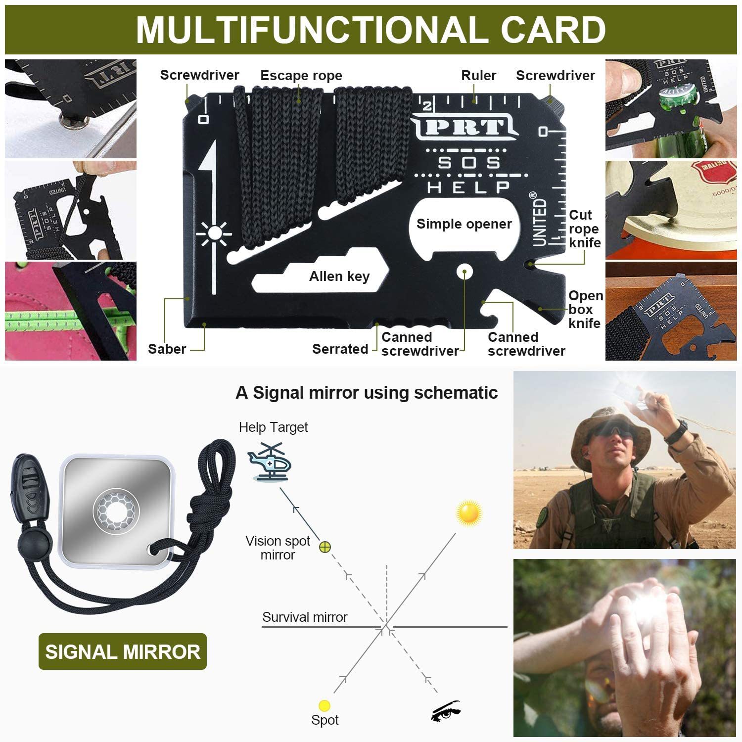 Kit d'outils de survie compact - Outdoor Adventure Hunt avis et prix