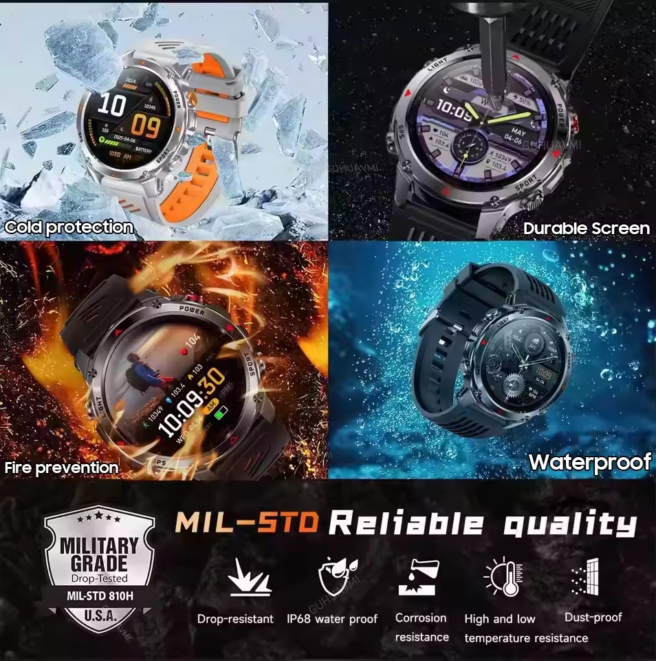 Montre connectée militaire pro - Outdoor Adventure Reservations avis et prix