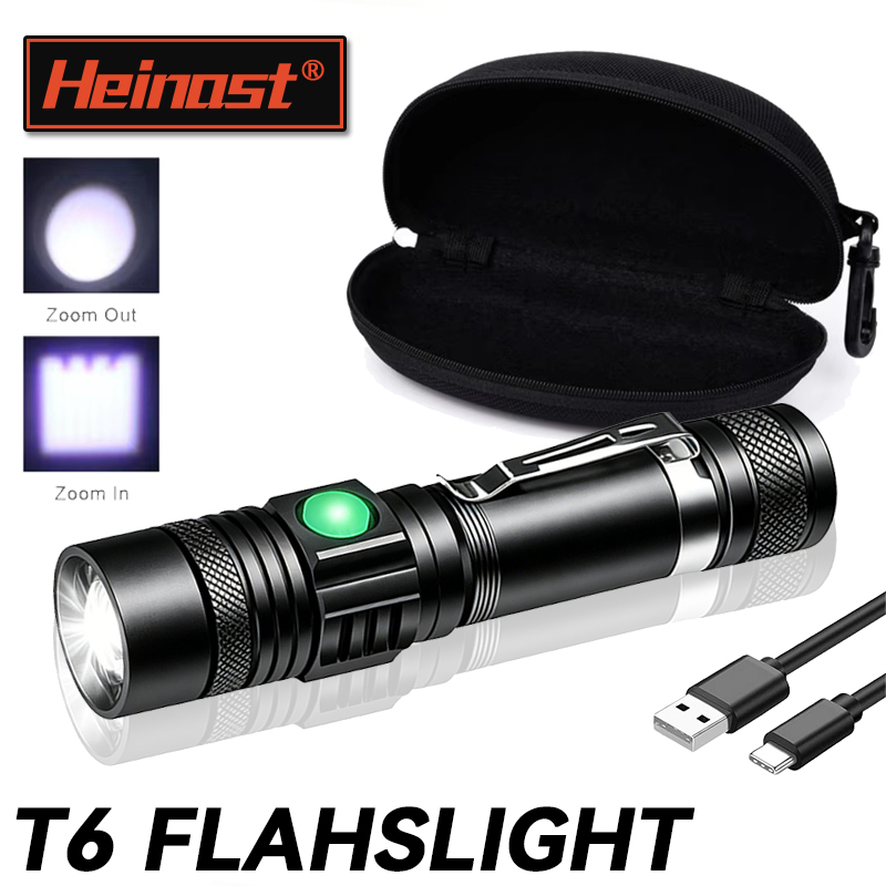 Lampe torche LED T6 rechargeab - Outdoor Adventure Hunt avis et prix