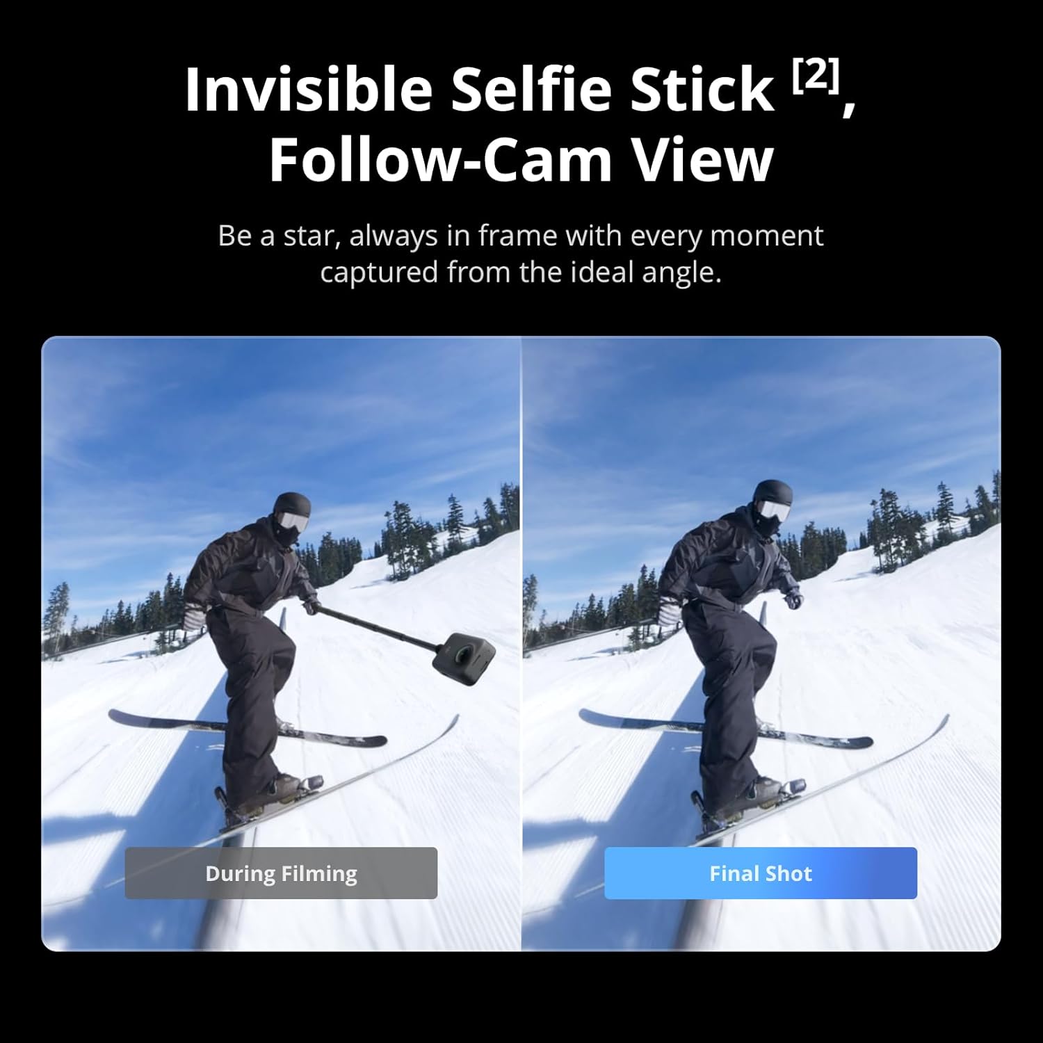 Caméra DJI Osmo 360 Adventure  - Outdoor Adventure Images avis et prix