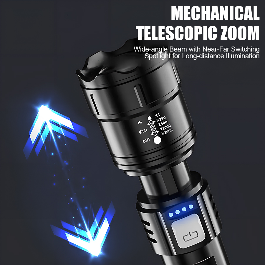 Lampe torche LED P50 haute pui - Outdoor Adventure Trips avis et prix