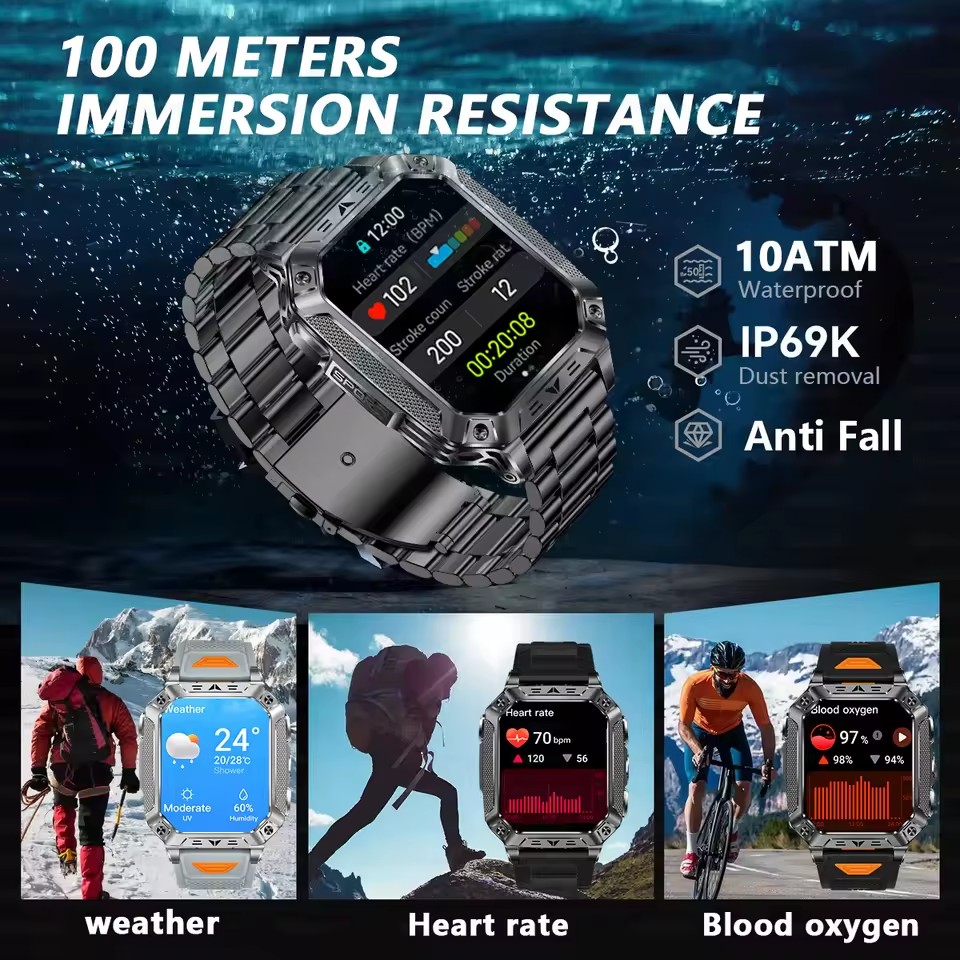 Montre connectée pour homme av - Outdoor Adventure Reservations avis et prix