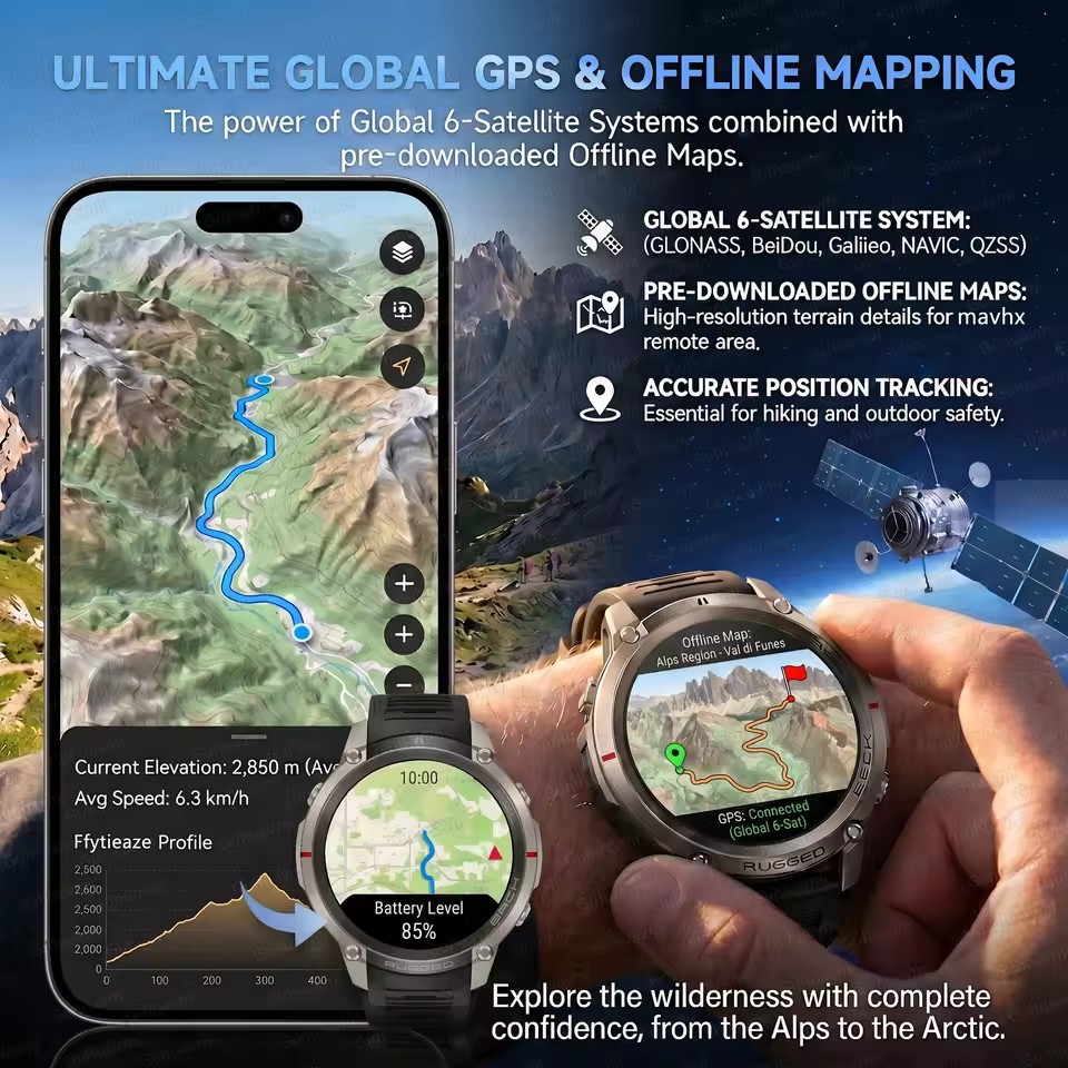 Nouvelle montre connectée d'av - Outdoor Adventure Reservations avis et prix
