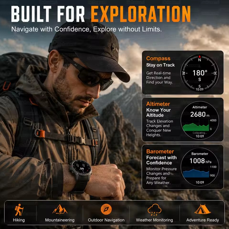 Nouvelle montre connectée d'av - Outdoor Adventure Reservations avis et prix