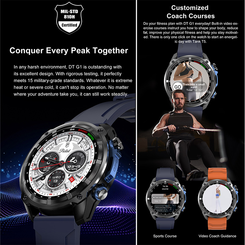 Nouvelle Montre Connectée DT G - Outdoor Adventure Reservations avis et prix
