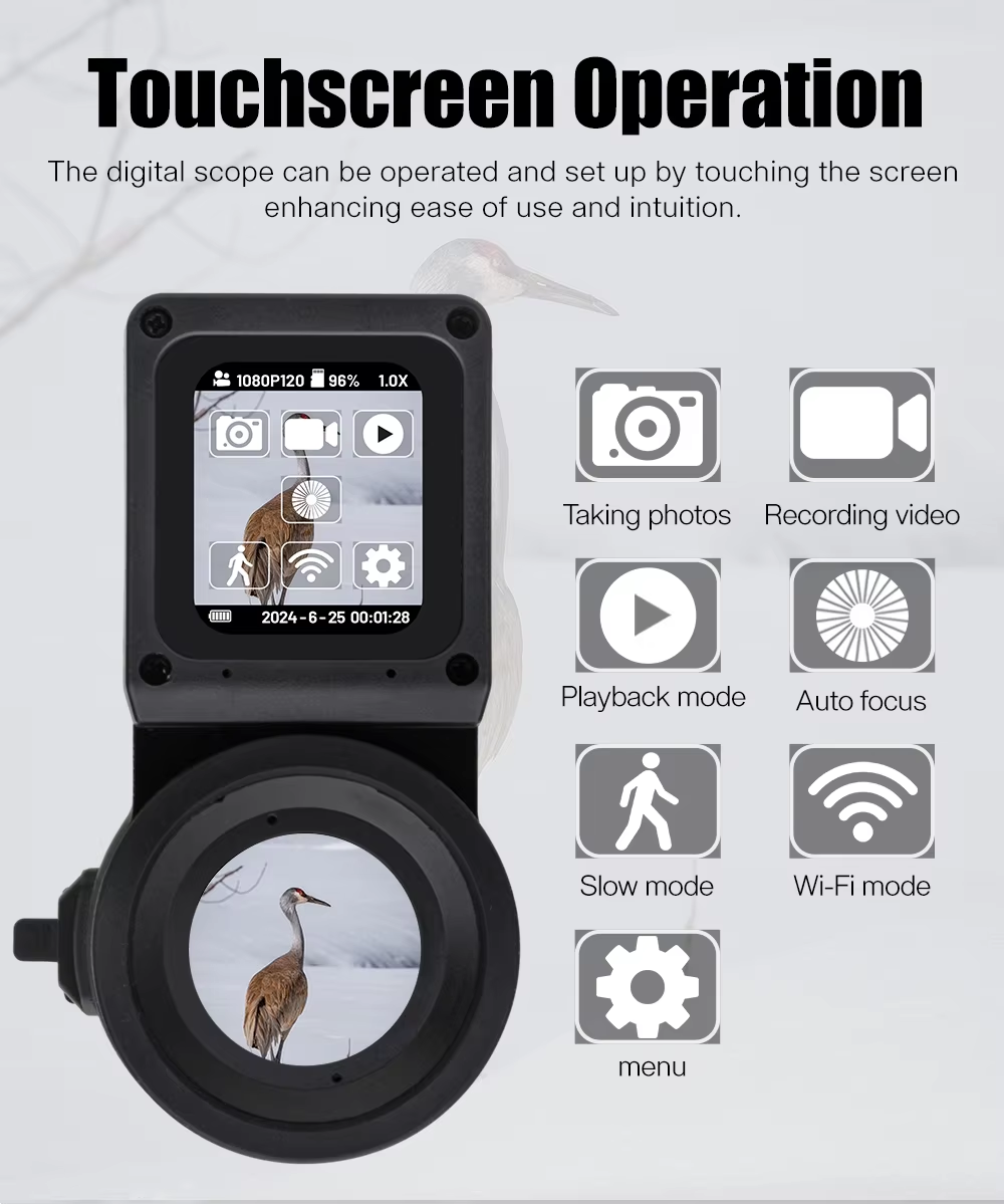 Caméra de chasse 4K avec zoom  - Outdoor Adventure Images avis et prix